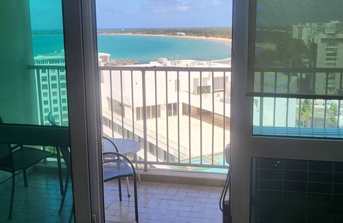 Isla Verde Resort | Ocean Front Isla verde Ave 2 bdrm 1.5 Bath Resort style livin Centrally Located.