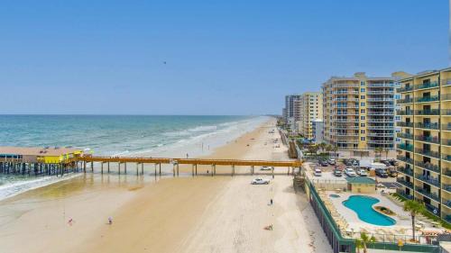 Daytona Beach Shores Apartment | Ocean Front Penthouse with Incredible Views! Sunglow Resort 1003 by Brightwild