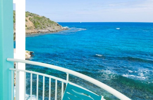 Oyster Pond Condo | Ocean Front Top Floor