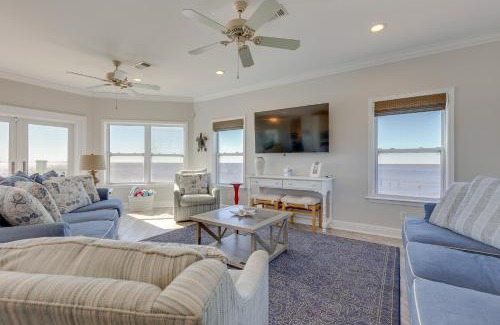 Ocean Springs House | Ocean Springs Magnolia Beach House on Pvt Beach!