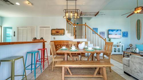 Sand Point House | Ocean View Escape w Boardwalk Pool Access Point Break by AvantStay