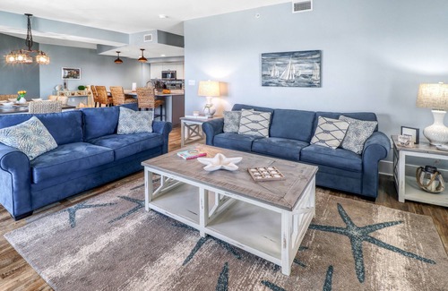 Mexico Beach Condo | Ocean view, three bedroom, two bath condo in Mexico Beach.