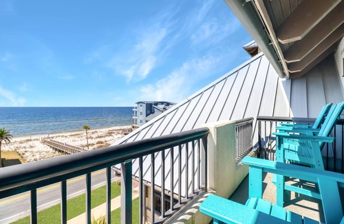 Mexico Beach Condo | Ocean view, three bedroom, two bath condo in Mexico Beach.