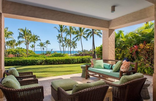 Kaupulehu Condo | Ocean Views ! Excellent Proximity to Hualalai Resort Amenities ! Includes Golf Cart