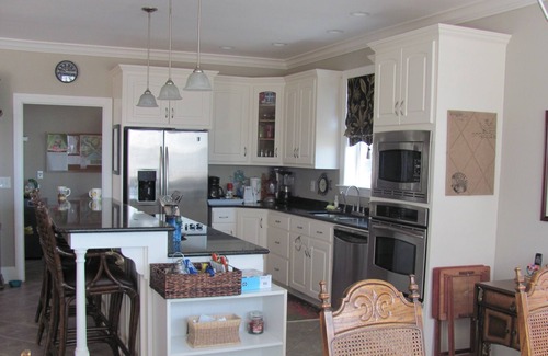 Edisto Island House | Ocean Views from Expansive, Family home. Fireplace, ELEVATOR, 6 br, 5 baths!