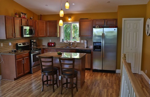 Kapoho House | Ocean views & trade winds and wonderful open plan 4 bed, 3 bath with large lanai