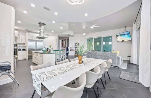 Cocoa Beach House | Oceanfront 6BR | Indoor Pool, Theater, Funky Fun