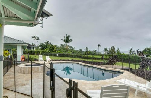 Papaikou House | Oceanfront Home with Pool Access, Views in Papaikou