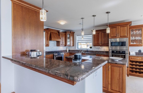 Bay Roberts House | Oceanfront property with shoreline access; main floor master with ensuite.
