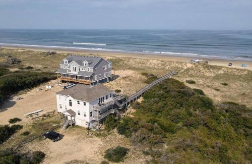 Carova Beach House | Oceanfront with Private Beach Access & Wild Horses