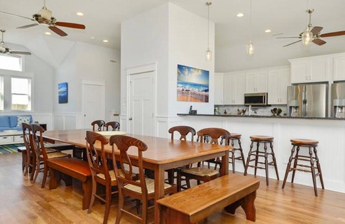 Carova Beach House | OceanfrontOasis w/Breathtaking Views! Pool w/TikiBar.Hottub.Guesthouse