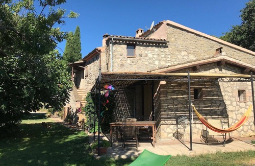 Castiglione in Teverina House | Offer August -5% Casa Erika, app. in the Podere Porcino, with a fantastic panorama