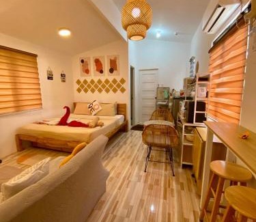 Olango Island Villa | Olango Island - S&E-2 Tiny Guest House Fully Furnished with Hot Shower, Washer, Wi-Fi, Netflix & King-size Bed