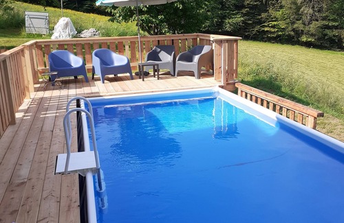Theys House | Old barn renovated with taste open view with large land and pool