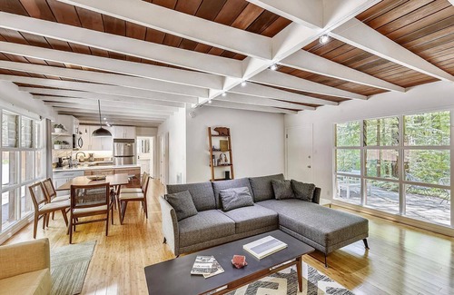 Cazadero Cabin | Old Caz Cottage ~ Stylish Mid-Century Décor Nestled Amongst the Redwoods.