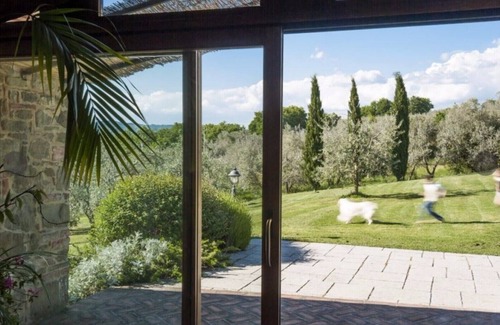 Monte San Savino Apartment | Old farmhouse surrounded by olive groves, near the village, 5 places, first floor, swimming pool
