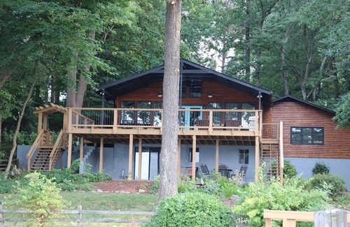 Troutman House | Old Lake Charm with Million Dollar Views