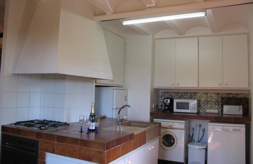 L'Aleixar Cottage | Old Mill, garden, porch with ping pong table. Swimming Pool and private barbeque