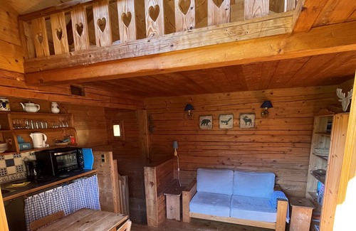 Le Grand-Bornand Ski Chalet | old ,small ,typical chalet in the center of a mountain village :Le Grand Bornand