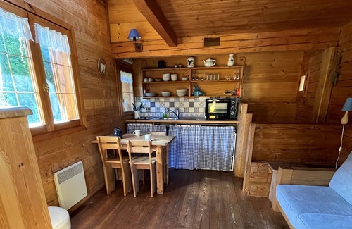 Le Grand-Bornand Ski Chalet | old ,small ,typical chalet in the center of a mountain village :Le Grand Bornand