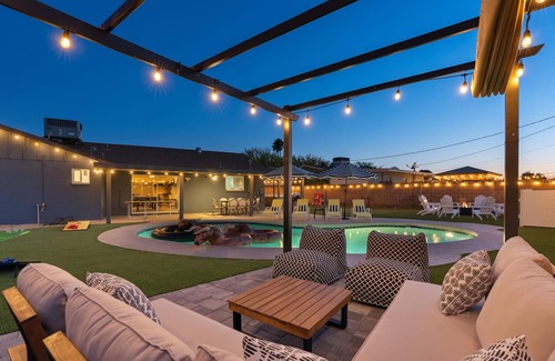 Pointe Scottsdale House | Old Town Cowboy Saloon, Heated Pool, Basketball