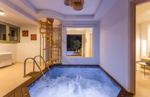 Skoutelonas Villa | Olive Chrysi Luxury Villa with in-room plunge pool