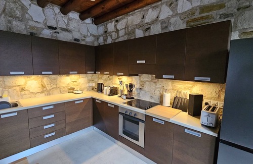 Skarinou House | Olive Garden's Paradise Villa with private swim up pool and picturesque village.