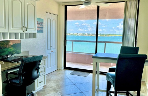 Sand Key Condo | ON BEACH End Unit @ Crescent Beach Club. Amenities Galore w/AMAZING 320° Views!