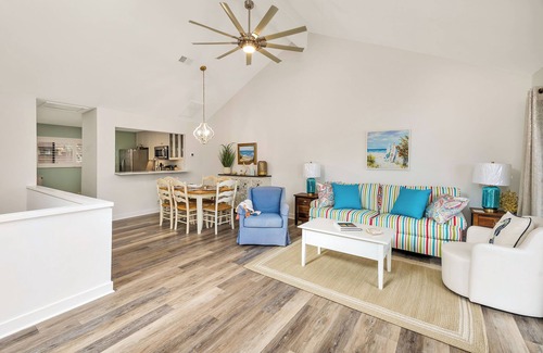 St. Simons Island Condo | On the Sea Palms golf course and lagoon.
