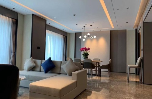Beijing Apartment | One Bedroom Penthouse at Beixing Road, Daxing District, Beijing