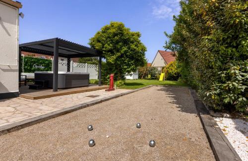 Berck-sur-Mer Apartment | OPALYS - Maison Plain Pied - Jacuzzi - Pétanque - Jardin - Parking - 800 m de la plage