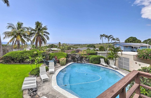 Historic Kailua Village House | Open Air Kona Coast Home: Outdoor Pool & Lanai!