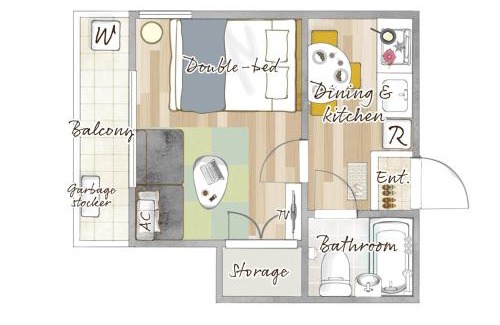Ikejiri Apartment | Ops池尻2丁目202