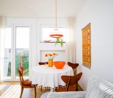 Wroclaw City Center Apartment | Orange and Towers Apartment