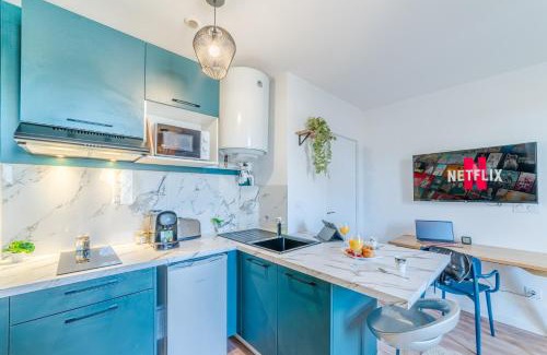 Roanne Apartment | Orchidée Parking & Clim - Roanne centre-ville