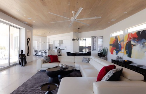 Yucca Valley House | Orchid by Fieldtrip | Architectural Estate w Pool, Spa, Game Room