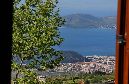 Portaria House | Orfeas Portaria/magic View,Garden 1000m2,Jacuzzi