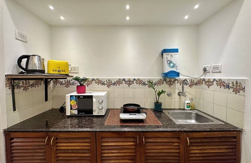 Benaulim Apartment | Orma By The Beach Goa , pool view , private access to the beach