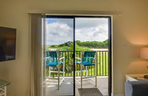 Ormond-by-the-Sea Apartment | Ormond Beach Condo with Pool Access Steps to Coast!
