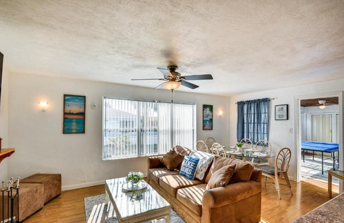 Neptune House | Ormond Beach Home Walk to Community Beach!
