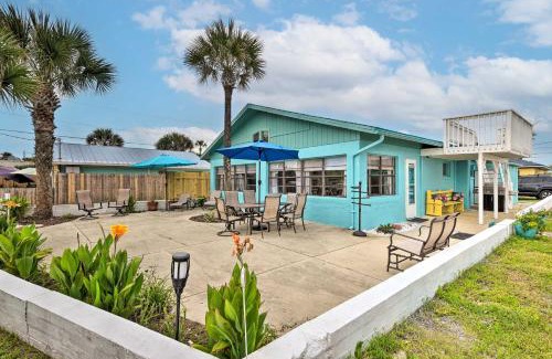 Neptune House | Ormond Beach Retreat with Deck - Steps to Ocean!