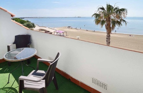 Sant Carles de la Rapita Apartment | ORNIS "Gavina Corsa": 2 bedrooms(1nest)+sofa-bed 4/6 pers. terrace sea view