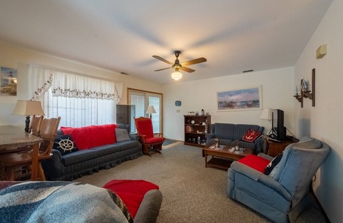 Ortley Beach Condo | Ortley Lavallette Seaside Heights Beach Block Cottage Condo Deck View 6/8 Dog