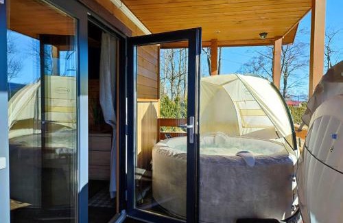 Polanica-Zdroj Ski Chalet | Osada Widok na Góry - Dwa domki z Jacuzzi na wyłączność
