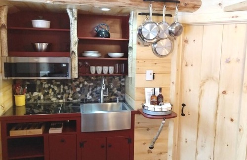 Coventry Cabin | Osprey Cabin at Walker Pond by Vermont Tree Cabin