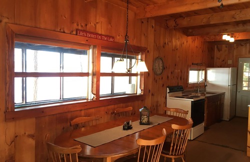 The Bays Cottage | Ossipee Lake WATERFRONT Cottage - Private beach/dock, lovely mountain views!