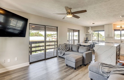 Butler Beach House | Outdoor Oasis w/Boat Slip & Spa in St Augustine!