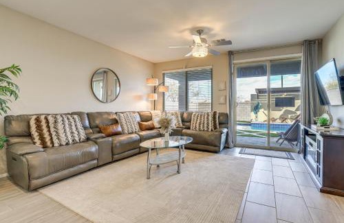 Montecito in Estrella House | Outdoor Oasis with Pool and Spa Goodyear Getaway
