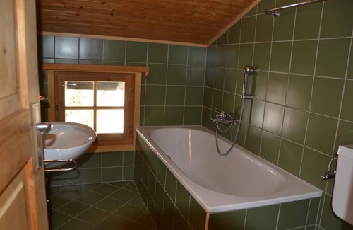 Saint-Luc Apartment | Outside : attic flat on the 2nd flooor of a chalet, for 2-4 persons, access from the "route du funic