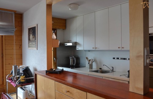 St. Luc Apartment | Outside : flat for 6 people on the 2nd floor, elevator, balcony -Inside : Entrance hall, living, din
